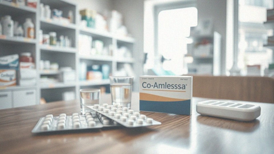 Jakie są interakcje Co-Amlessa z innymi lekami?