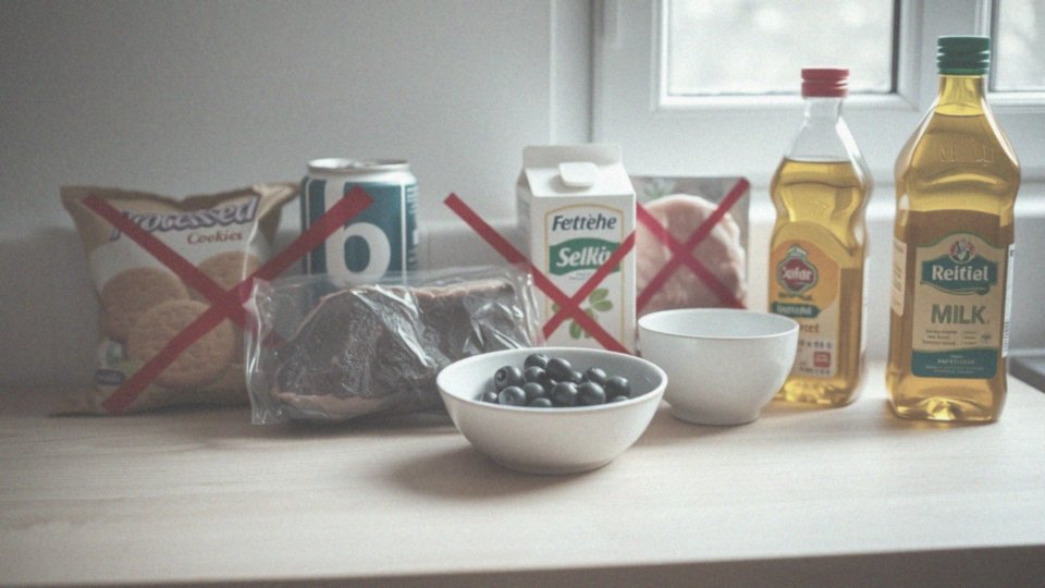 Jakie produkty należy eliminować w diecie przeciwzapalnej?