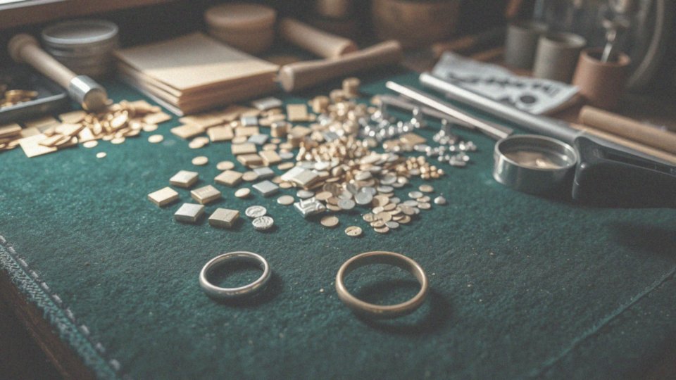 Jakie materiały są używane do powiększenia pierścionka?