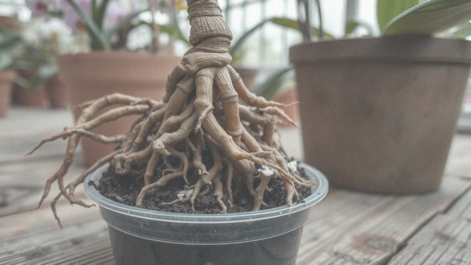 Jakie są objawy nadmiaru wody dla korzeni storczyka?