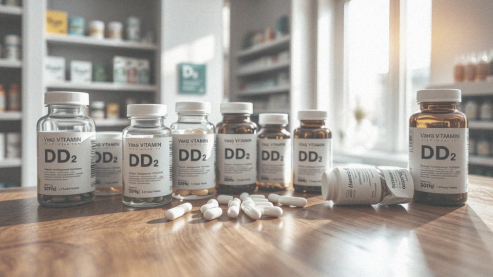 Jakie są różnice w biodostępności pomiędzy D2 a D3?