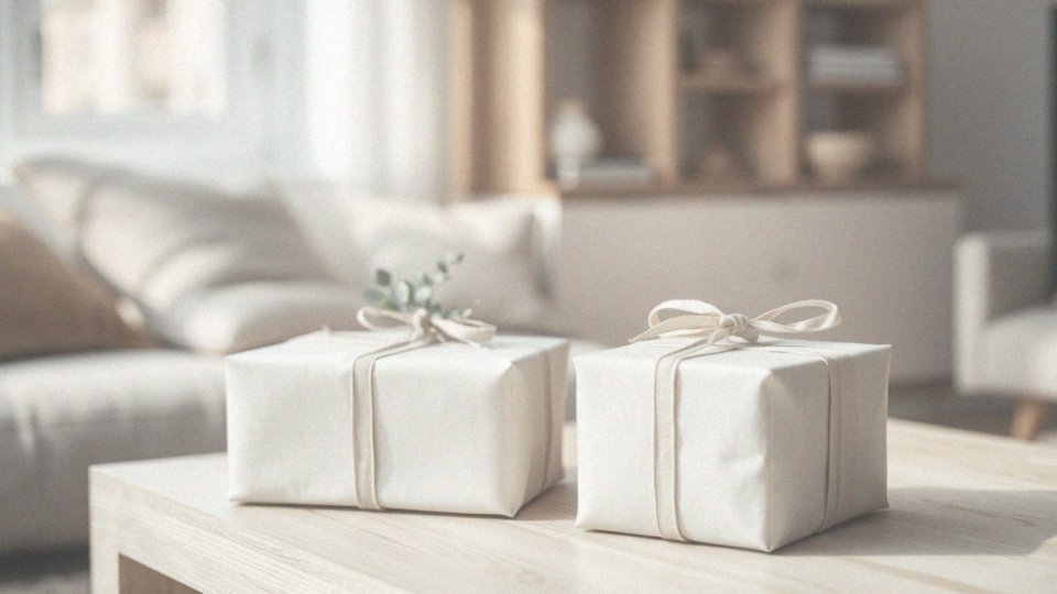 Jakie są zalety neutralnych kolorów i minimalistycznego designu w prezentach?
