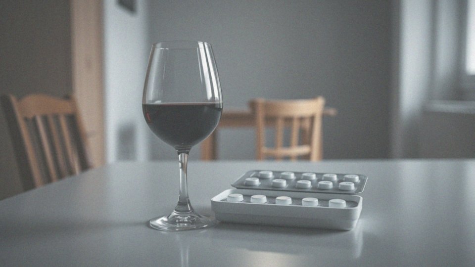 Jak alkohol nasila ryzyko interakcji z Triplixamem?